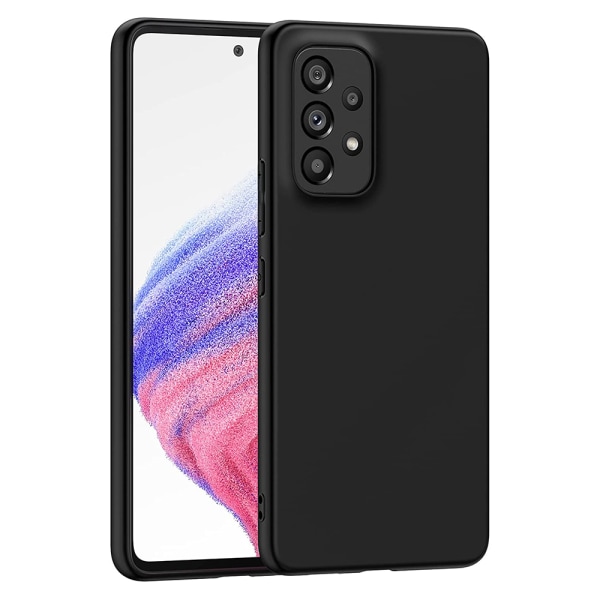 Samsung Galaxy A72 - Stötdämpande Extra Tunt Skal Svart
