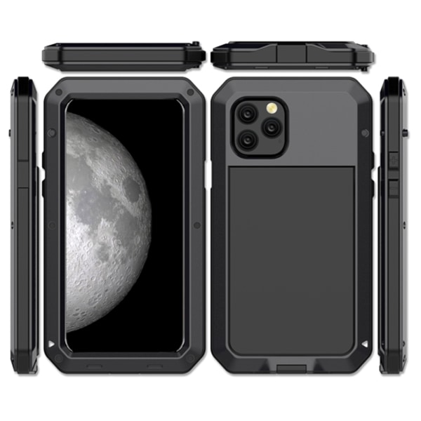 iPhone 11 - Heavy Duty Protective Full Cover Cover Röd