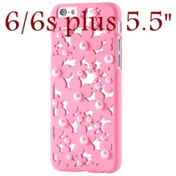 IPHONE 6 /6s pluss LUKSUS Flower Pearl veske SALG! Lila