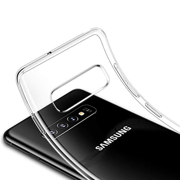 Samsung Galaxy S10E - Effektfullt St�td�mpande Silikonskal Guld