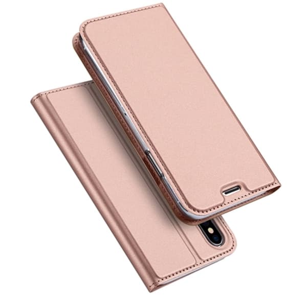 Fodral i minimalistisk Design för iPhone X/XS Guld