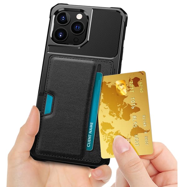 iPhone 13 Pro Max Plånboksfodral - Tunn, Stötsäker & Praktis