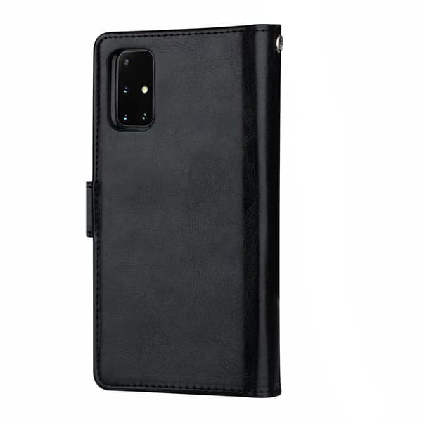 Samsung Galaxy A51 Plånboksfodral med Magnetfunktion, 9 Kortfack & Handledsrem Brun