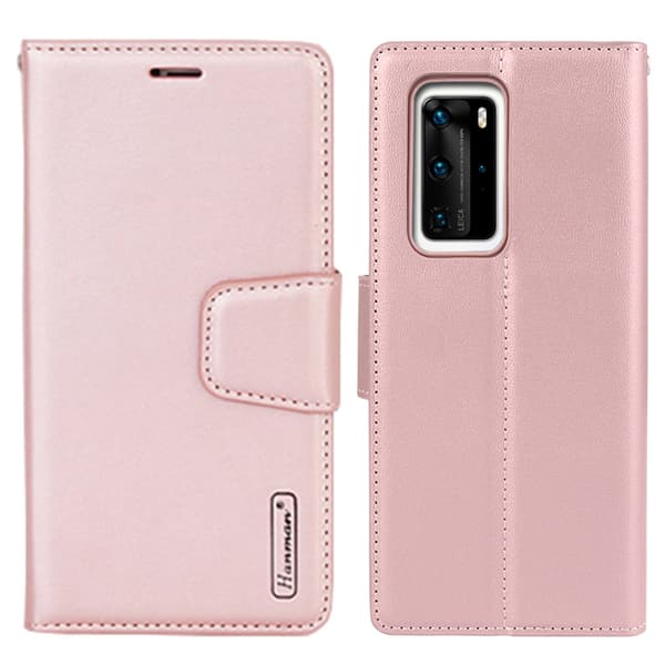 Stilrent Plånboksfodral - Huawei P40 Pro Mörkblå Mörkblå