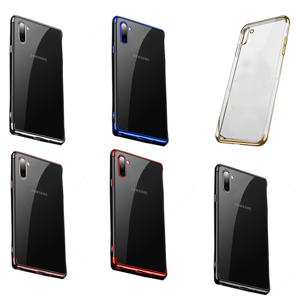 Eksklusivt silikondeksel Floveme - Samsung Galaxy Note10 Röd