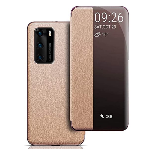 Praktiskt Fodral - Huawei P40 Grå