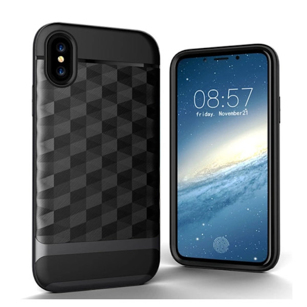 iPhone X/XS - Elegant Skyddsskal Blå Blå