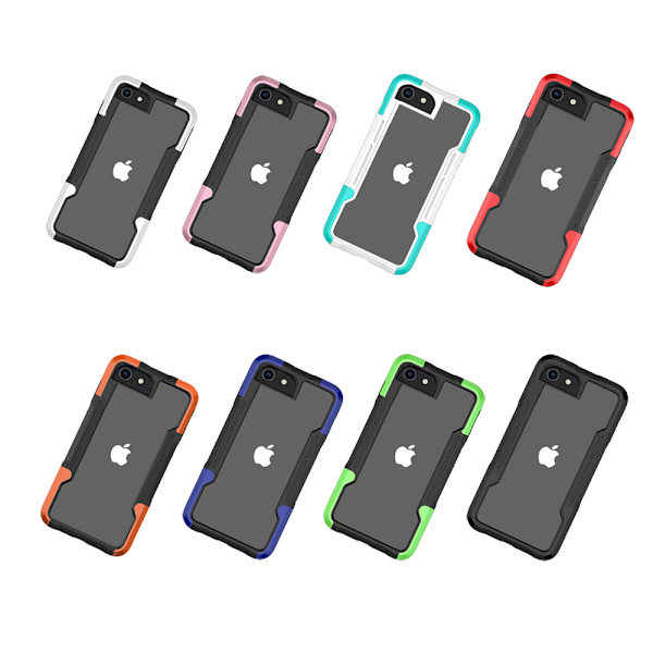 iPhone 7 - Stilsäkert Skyddande Armor Skal Blå