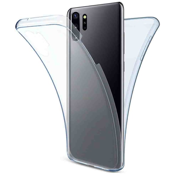 Samsung Galaxy Note10+ - Iskuja vaimentava kaksipuolinen silikonikuori Blå