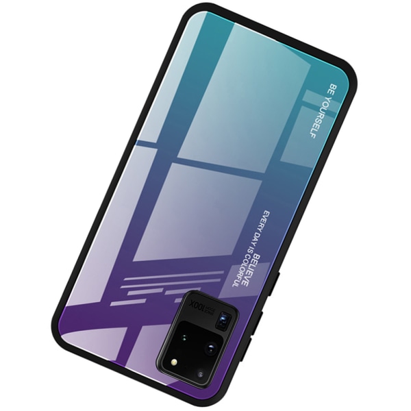 Samsung Galaxy S20 Ultra - Genomtänkt Skyddsskal NKOBEE flerfärgad 1