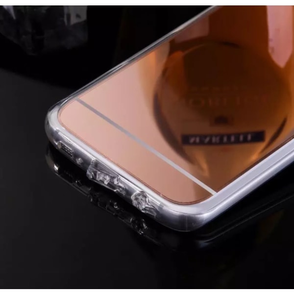 Samsung Galaxy S6 - "Vintage" från LEMAN med spegeldesign Silver