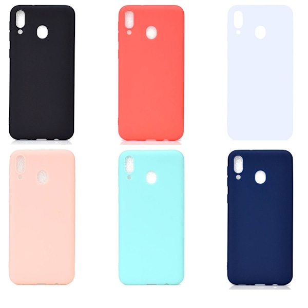 Samsung Galaxy A40 - Effektivt mat cover (NKOBEE) Ljusrosa