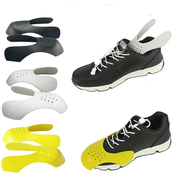 1-Par Sneaker Shield Skoskydd (MOTVERKAR VECK) Vit Large