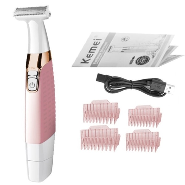 Effektfull Rakapparat / Trimmer KEMEI-1900 Rosa