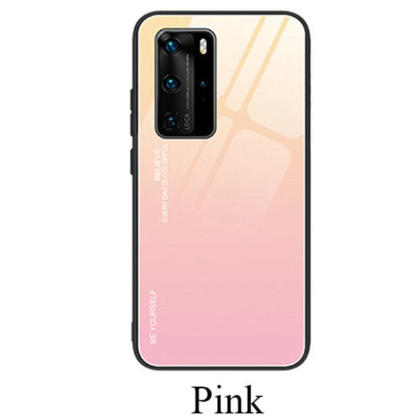 Skal - Huawei P40 Pro Blå/Rosa