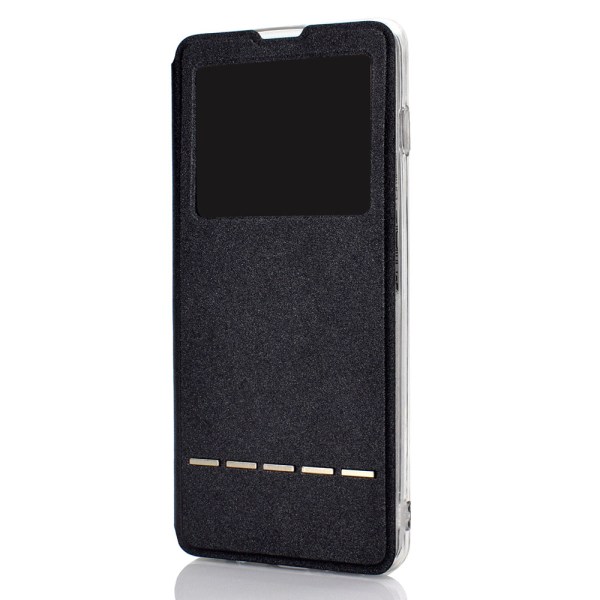 Samsung Galaxy S10 Plus - Stilrent Smart Fodral (Svarsfunktion) Svart