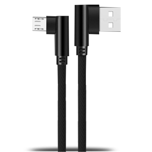 Pikalatauskaapeli Micro-USB Svart 2 Meter