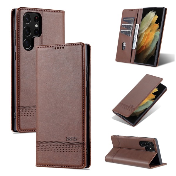 Samsung Galaxy - Yazunshi Wallet Case Blå S23 