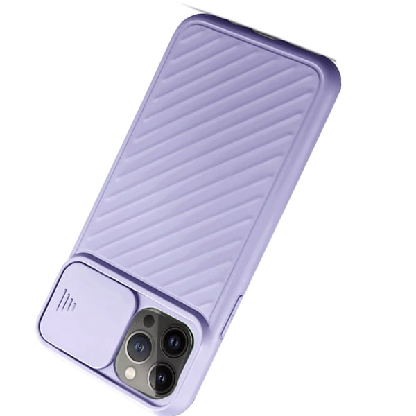 iPhone 13 Pro - Effektivt deksel med kamerabeskyttelse Ljusblå