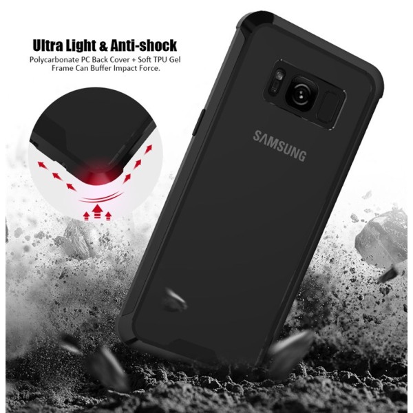 Samsung Galaxy S8+ NAKOBEE Stilrent Skal (ORIGINAL) Svart