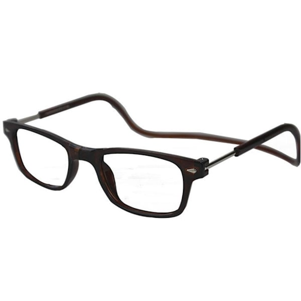 Älykkäät lukulasit (säädettävät) Brun +3