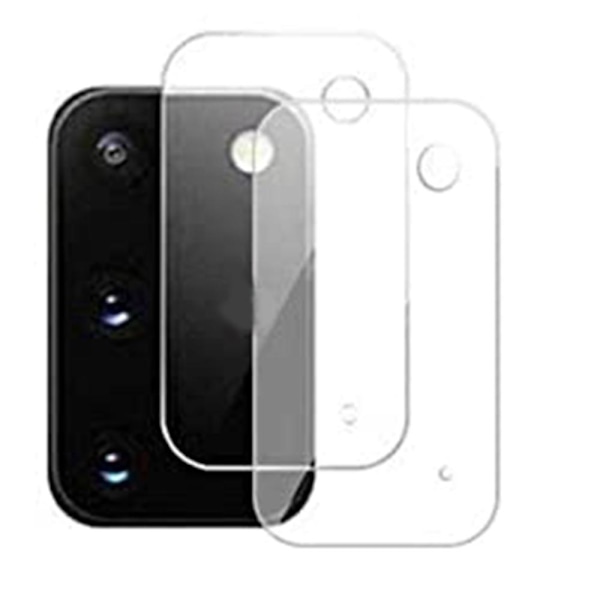 S20 2.5D Högkvalitativt HD-Clear Ultratunt Kameralinsskydd Transparent/Genomskinlig