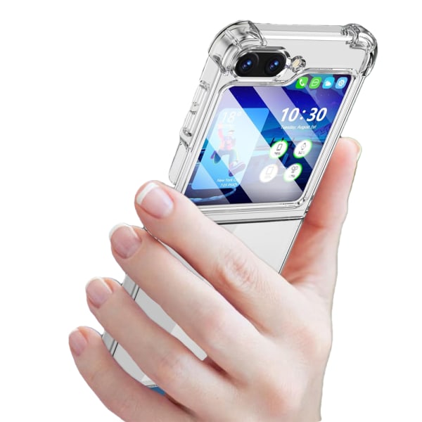 Airbag TPU-deksel til Samsung Galaxy Z Flip 5 Transparent