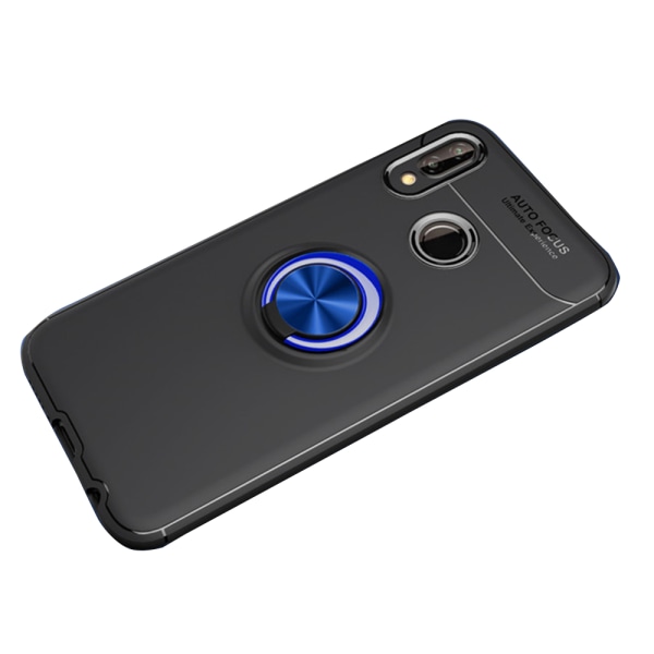 Huawei P20 Lite - Iskunkestävä kuori rengaspidikkeellä (EPIC) Blå/Blå