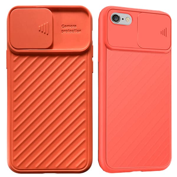 iPhone 6/6S - Stötdämpande Skal med Kamera Skydd Grön Grön