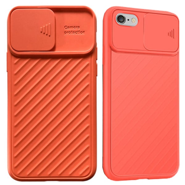 iPhone 6/6S - Støtdempende deksel med kamerabeskyttelse Orange