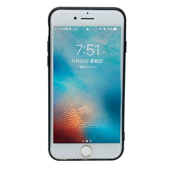 Skyddsskal BLACK FLAMINGO för iPhone 6/6S Plus