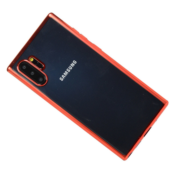 Samsung Galaxy Note10+ – iskuja vaimentava silikonikuori (FLOVEME) Guld
