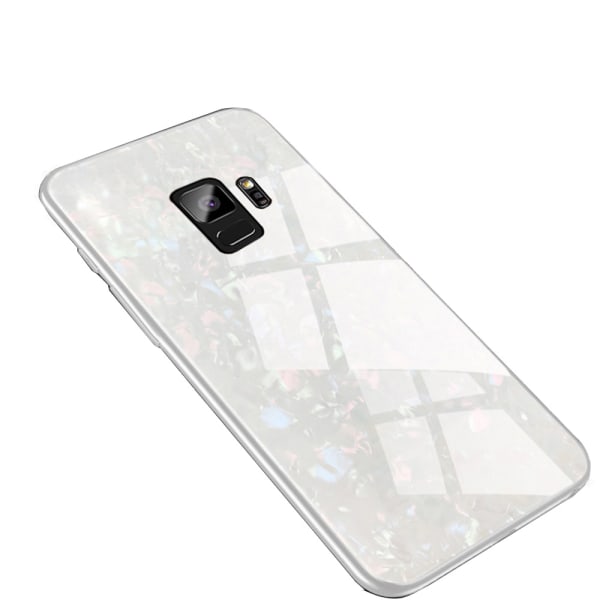 Samsung Galaxy S9 - Eksklusivt marmordeksel fra Floveme Svart