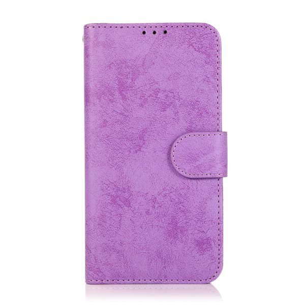 iPhone 15 Plus - Plånboksfodral i PU-läder med 3-kortfack Brun