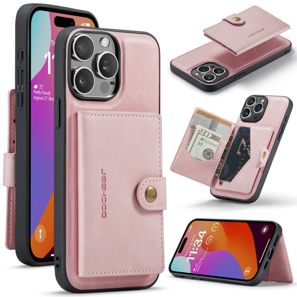 iPhone 15 pro max materiale af høj kvalitet, luksuriøs følelse og holdbarhed Pink gold