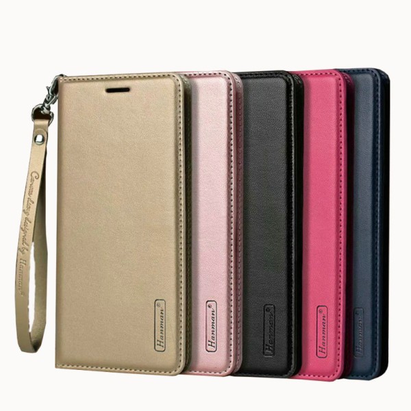 Eksklusivt Smart Wallet Cover (HANMAN) - Huawei P30 Rosa