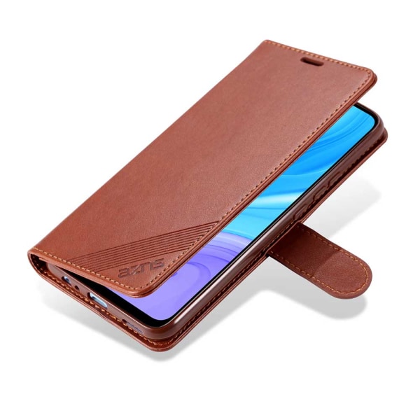 Hyvin suunniteltu Tyylikäs lompakkokotelo - Huawei P Smart Z Brun