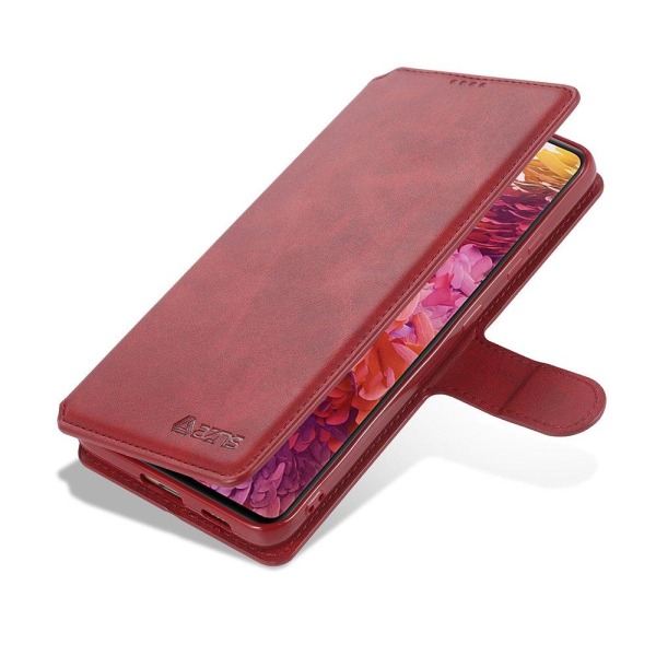 Samsung Galaxy S21 Ultra - Stilig lommebokdeksel (YAZUNSHI) Röd