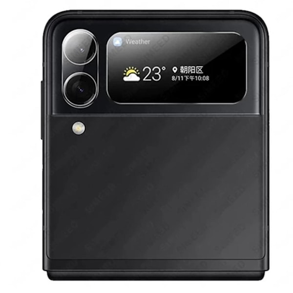 2-PACK 5-in-1 Hydrogel Skärmskydd Samsung Galaxy Z Flip 3 Transparent/Genomskinlig