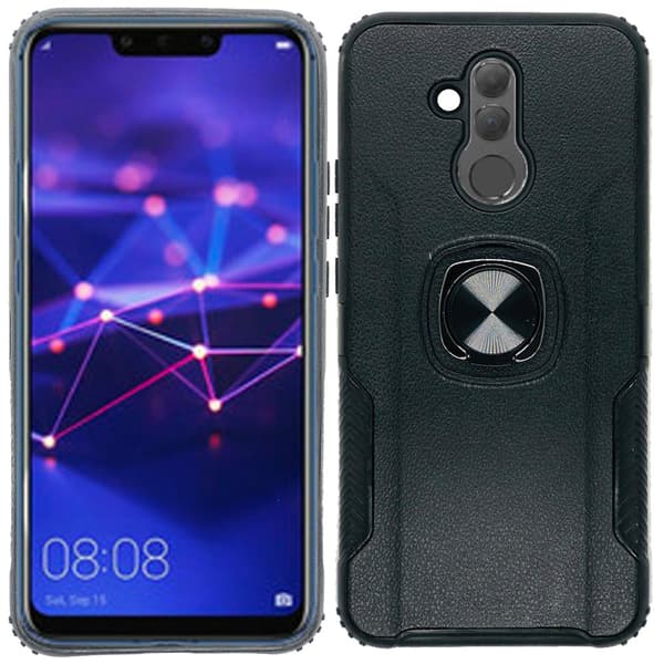 Huawei Mate 20 Lite - Skal med Ringhållare Petrol