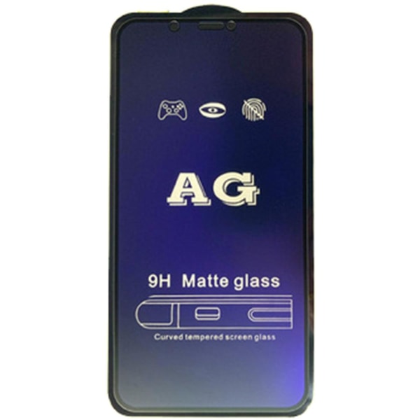iPhone X Anti Blue-Ray sormenjälkiä estävä näytönsuoja 2.5D 0.3mm Transparent/Genomskinlig