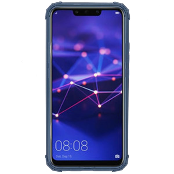 Huawei Mate 20 Lite - Stilfuldt cover (LEMAN) Mörkblå