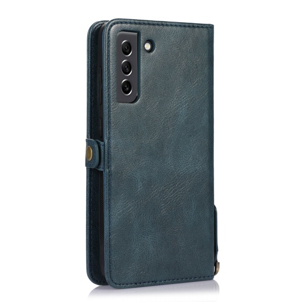 Samsung Galaxy S21 FE - Robust Praktiskt 2-1 Plånboksfodral Svart