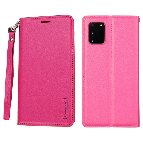 Samsung Galaxy S20 - Eksklusivt Hanman Wallet Cover Rosaröd