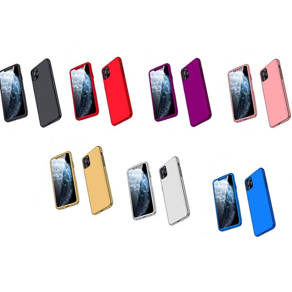 Kraftfullt Dubbelsidigt Skal - iPhone 11 Pro Guld