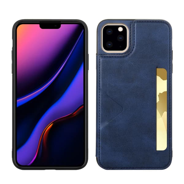 iPhone 13 Pro - Exklusivt Skal med Kortfack (HANMAN) Brun