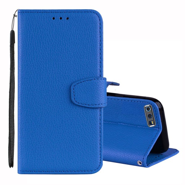 Huawei Honor 10 - Stilig Nkobee lommebokdeksel Blå