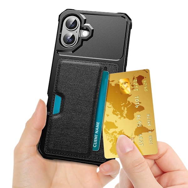 iPhone 16 Kortfodral - Slimmat & Smart