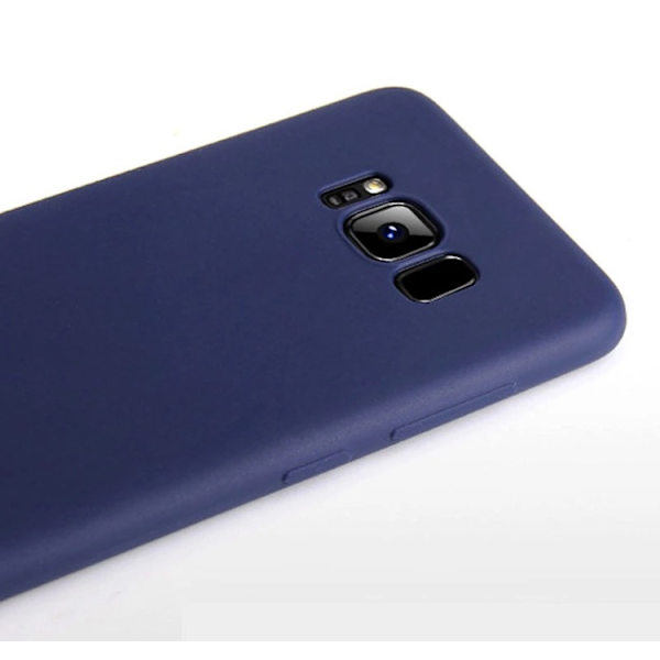 Samsung Galaxy S8 Silikon Skal Rosaröd Roséguld/Grå