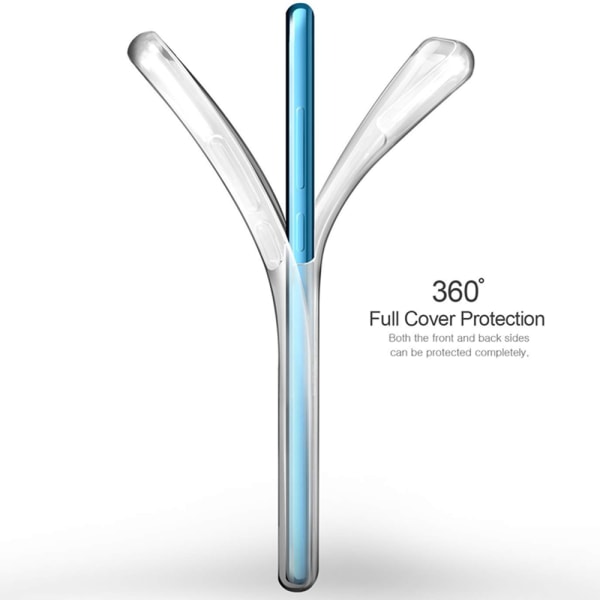 Huawei P30 - Full Cover Suojaava Silikoni Suoja (POHJOINEN) Guld